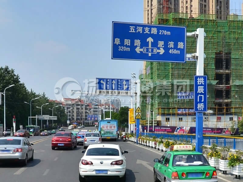 BZG-017，F(xiàn)型交通標(biāo)志桿，合肥交通標(biāo)志桿